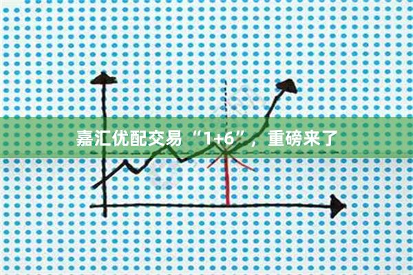 嘉汇优配交易 “1+6”,重磅来了