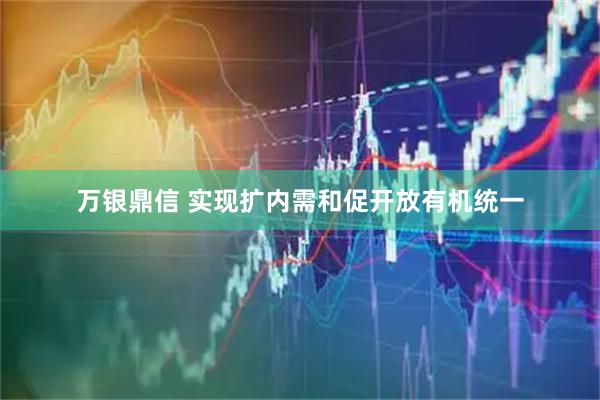 万银鼎信 实现扩内需和促开放有机统一